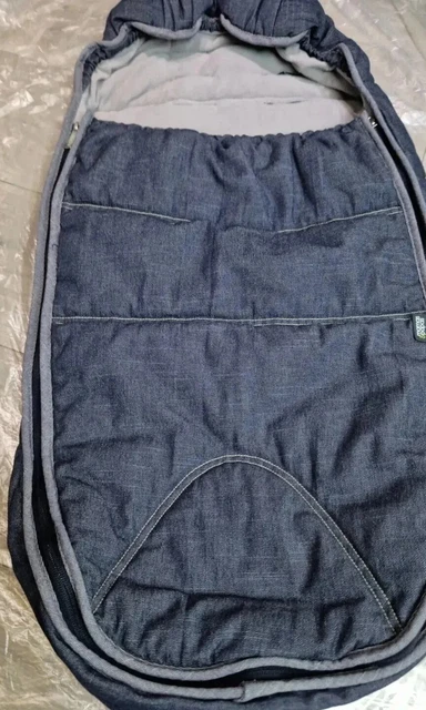Mamas & Papas Pram URBO DENIM Cosy Toes Footmuff  fits Sola Flip Xt Denim washed