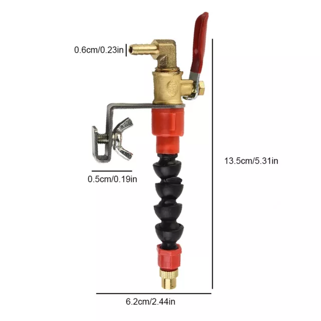 Mig Perruque Bâton Teile Schneidemaschine Schwarz Pp Métal Rouge Universalgelenk