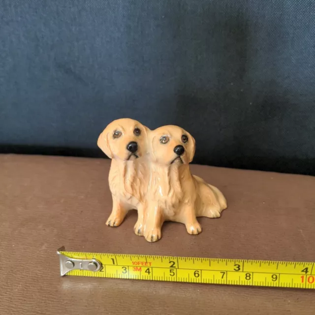 Beswick Golden Retriever Pair Figurine