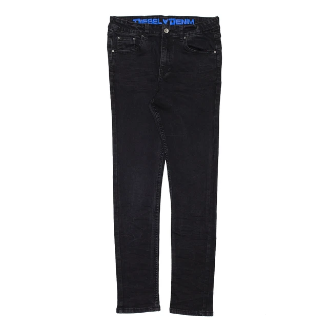 Jeans slim skinny skinny diesel bambini denim neri W28 L30