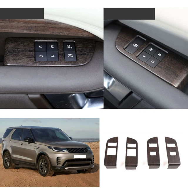 For Land Rover Discovery 5 SHE 2021-2023 Oak Wood Grain Seat Memory System Panel