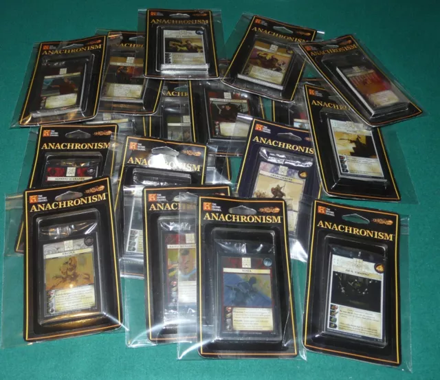 Anachronism Gioco Di Carte Collezionabili Blister Sealed Tcg Triking History Cha