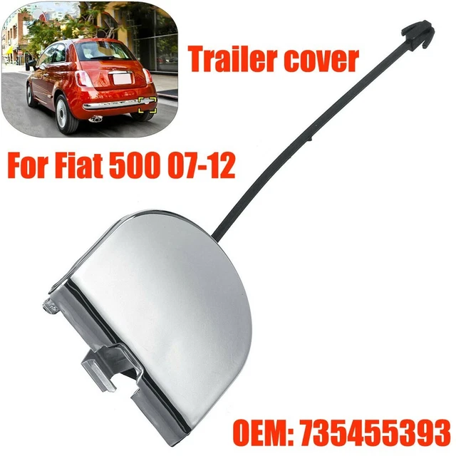 Cache œil De Remorquage Chromé Pour Pare-chocs Arrière Fiat 500 2007-2012 - Référence 735455393 Cache Pare-chocs Arrière Chromé Fiat 500 Cache œil De Remorquage Chromé Pour Pare-chocs Arrière Fiat 500 2007-2012 - Référence 735455393 Cache Pare-chocs Arrière Chromé Fiat 500