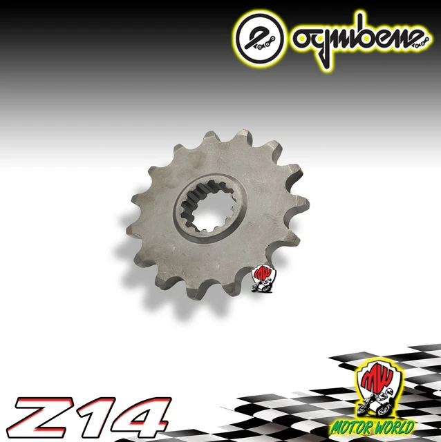 Pignone Motore Carson 14 Denti M 0.8 In Acciaio | Ricambio Per Modelli Tamiya E Auto RC