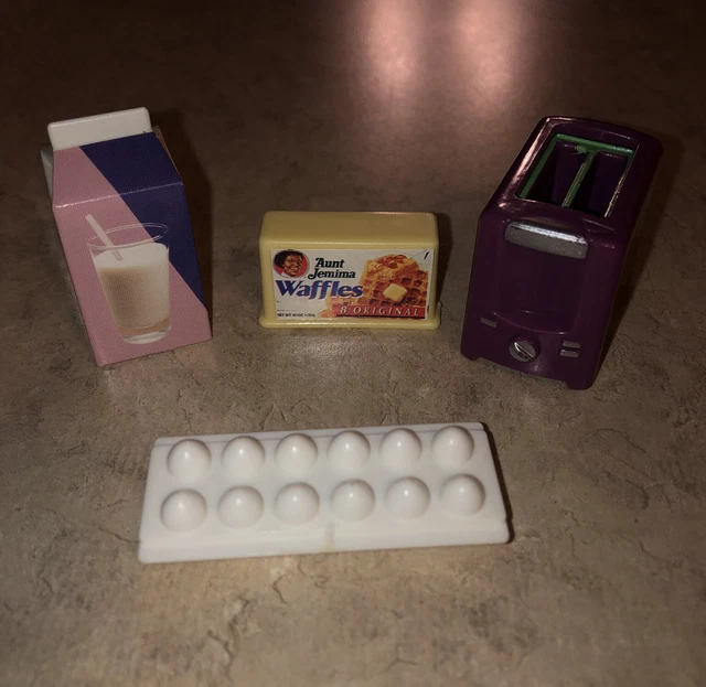 Barbie doll food accessories hot sale