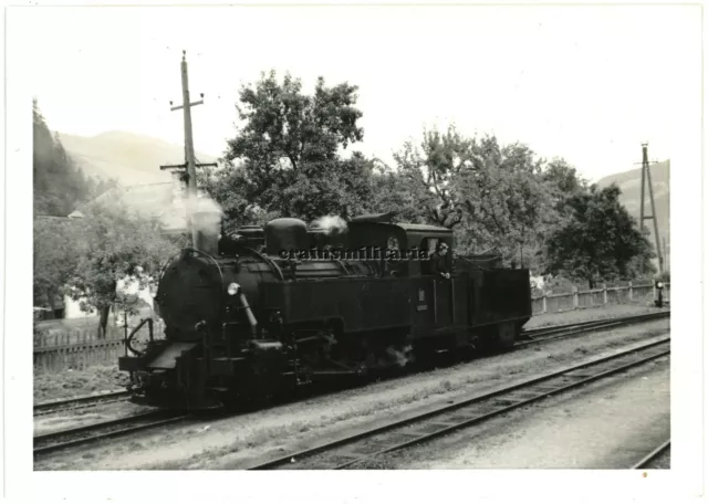 Orig. Foto Zillertalbahn Dampflok Lokomotive Nr.4 Bhf. Mayrhofen Österreich 1962