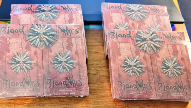 BLOOD WARS CCG TSR (1995) Unopened Starter Deck Pair