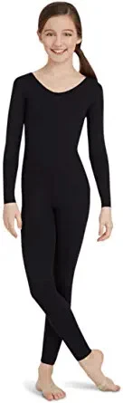 Capezio Girls' Team Basic Long Sleeve Unitard