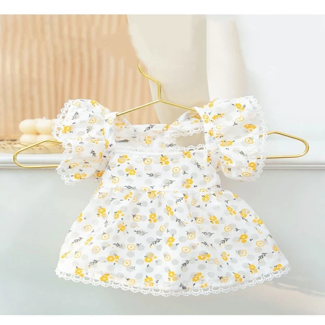 Polyester Pet Floral Dress Printing Pet Vest Chihuahua Dog Hollow Skirt  Spring