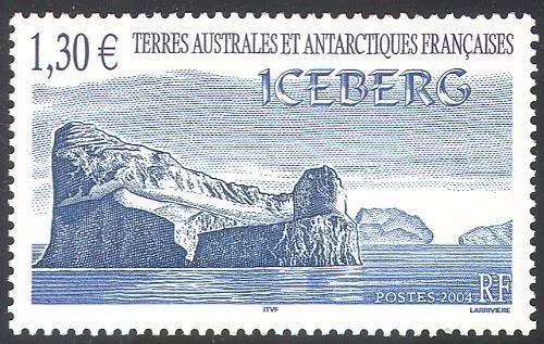 FSAT/TAAF 2004 Iceberg/Icebergs/Oceanology/Science/Research 1v (n41177)