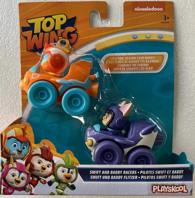 NICKELODEON TOP WING Swift And Baddy Racers It's Time To Earn Your ...