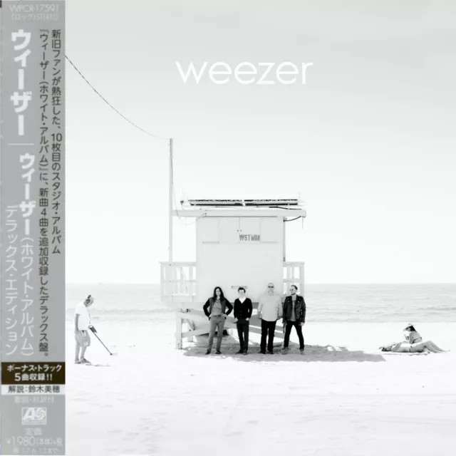 Weezer: Weißes Album - Deluxe japanische Edition CD - 5 Bonustracks, Obi, Booklet