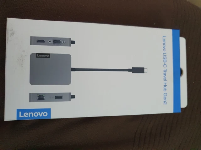 SEALED LENOVO POWERED USB-C Travel Hub Gen-2 station USB-C VGA HDMI 4X91A30366 EUR 26,95 - PicClick FR SEALED LENOVO POWERED USB-C Travel Hub Gen-2 station USB-C VGA HDMI 4X91A30366 EUR 26,95 - PicClick FR