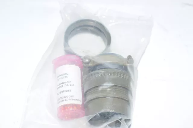 NEW Amphenol MS3192A20-20A Circular MIL Spec Connector MS39029