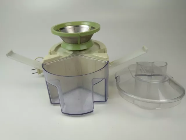 Vintage Centrifugal Juice Extractor Braun Type 4235 works missing top container