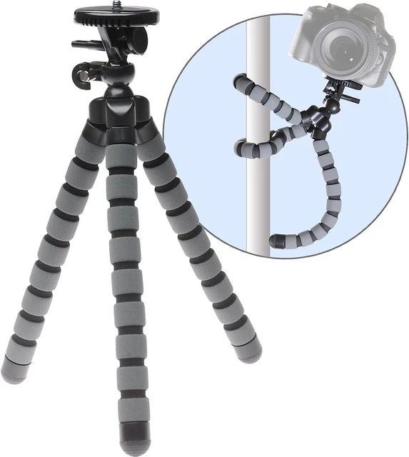 Vidpro GP-24 Gripster III Flexible Tripod for Digital Camera, SLR, Camcorder