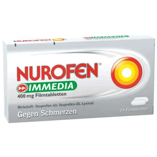 Nurofen Immedia 400 mg Filmtabletten 24 St Filmtablette