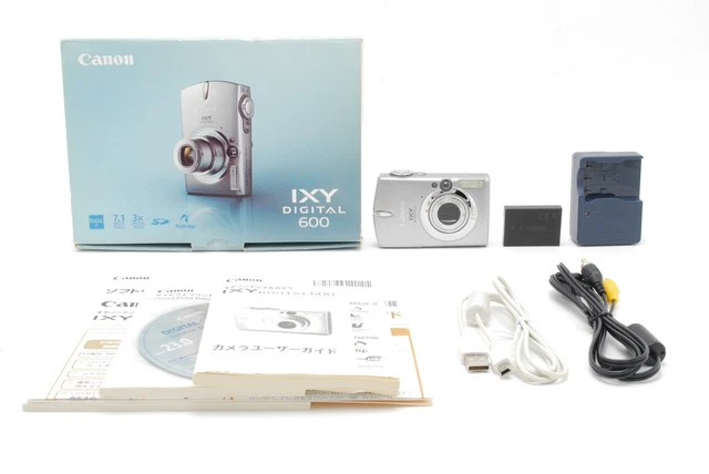 CANON IXY DIGITAL600 PC1114 With Box and Manual Operational