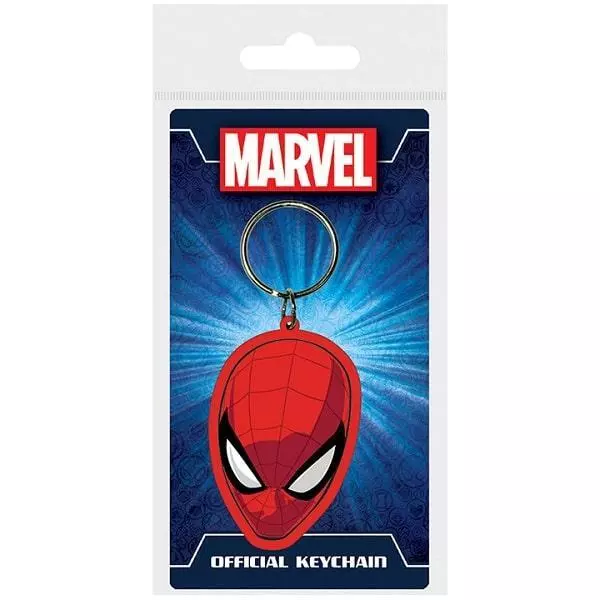Marvel Spider-Man Head - Porte-Clé en Caoutchouc 5 CM - Pyramid
