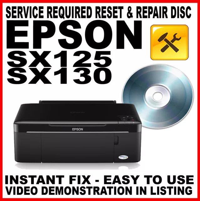 EPSON STYLUS SX125 SX130 : service requis disque de réinitialisation : fixation de lumière clignotante EUR 8,87 - PicClick FR EPSON STYLUS SX125 SX130 : service requis disque de réinitialisation : fixation de lumière clignotante EUR 8,87 - PicClick FR