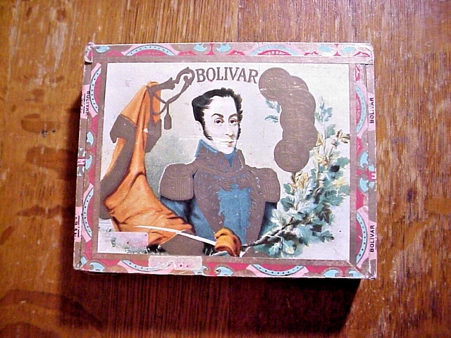 SIMON BOLIVAR HABANA 25 Chicos SMALL Pre Embargo CIGAR BOX Empty