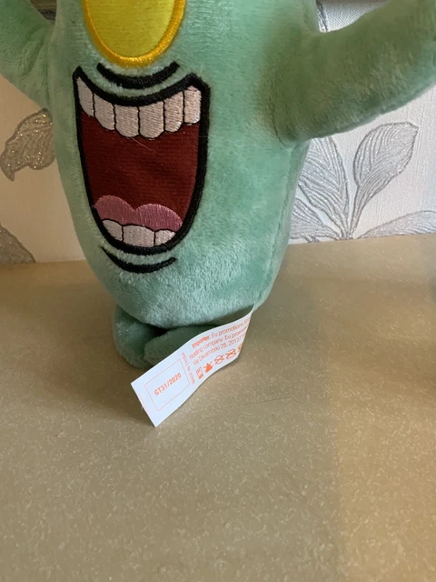 Peluche SpongeBob – Plankton Sheldon 11″ – Morbido Giocattolo Regalo - Foto 5