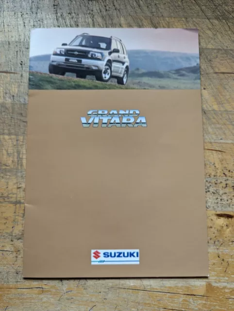 Suzuki Grand Vitara UK Market Car Sales Brochure - July 2010