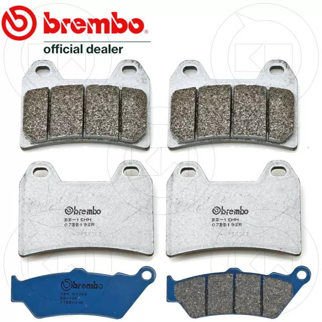 Kit 4 Pastiglie Freno Brembo Anteriori + Posteriori Ktm Adventure 1190 2015