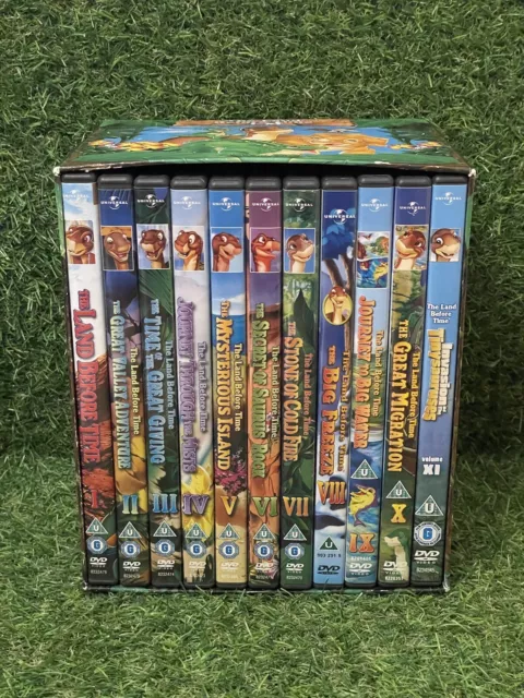 The Land Before Time - Fully Complete Volumes 1-11 Box Set [DVD]