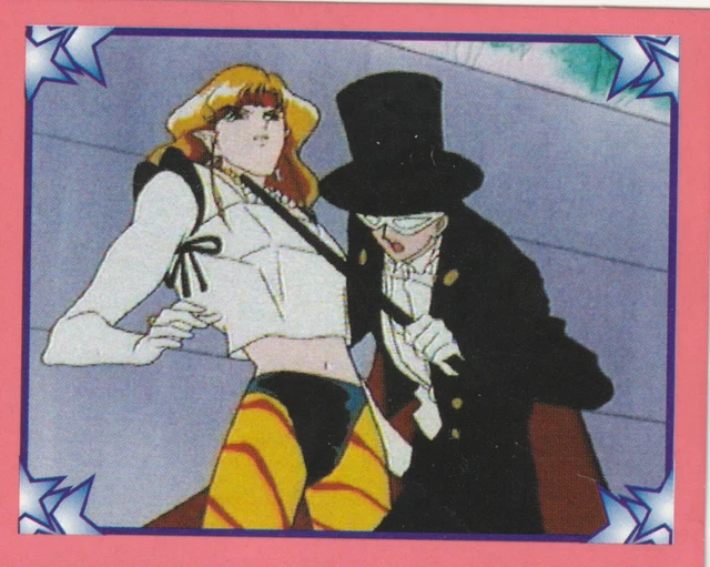 Sticker Toei Animation SAILOR MOON NEW SERIES #195, Merlin/Toei Animation 1996 COLLECTIBLE ...