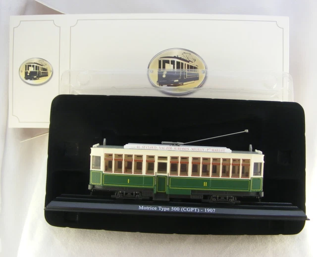 ATLAS EDITIONS TRAMS Of The World 1:87 Motrice Type 500 CGPT 1907 Boxed ...