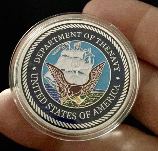 - United States Navy Challenge Coin USN Navy Naval Military