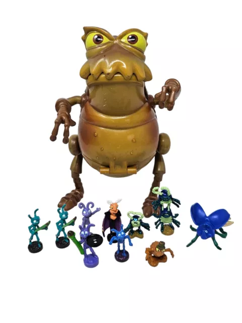 Disney Pixar A Bugs Life P.T. Flea Mini Micro Playset Vintage 1998 - 10 Minis 38