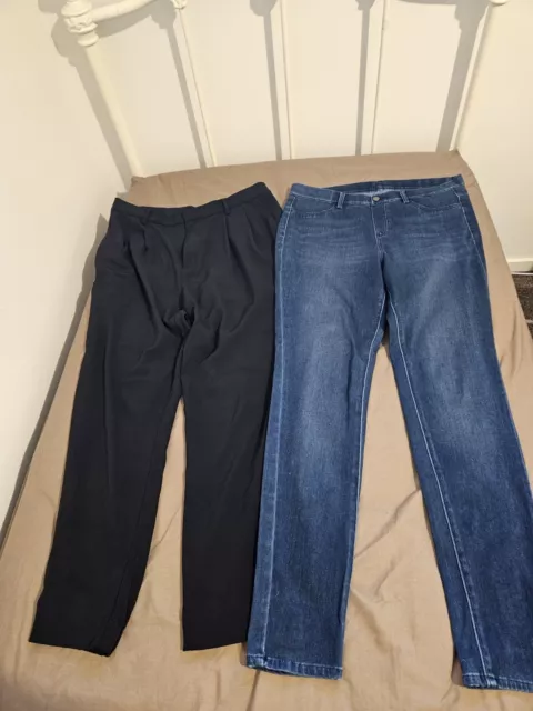 Ladies Pants/Jeans - 4 pairs -Sz 12-14 (M-L) 3