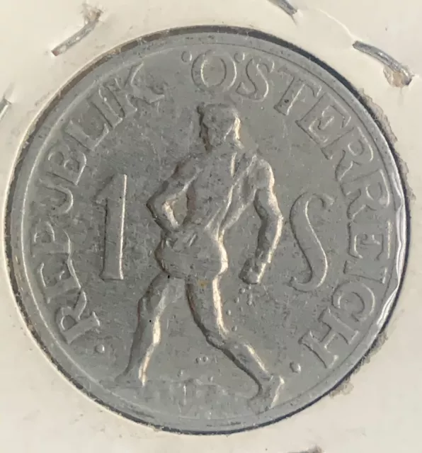 World Coins - Austria 1 Schilling 1946 Coin KM# 2871; Lot- A2