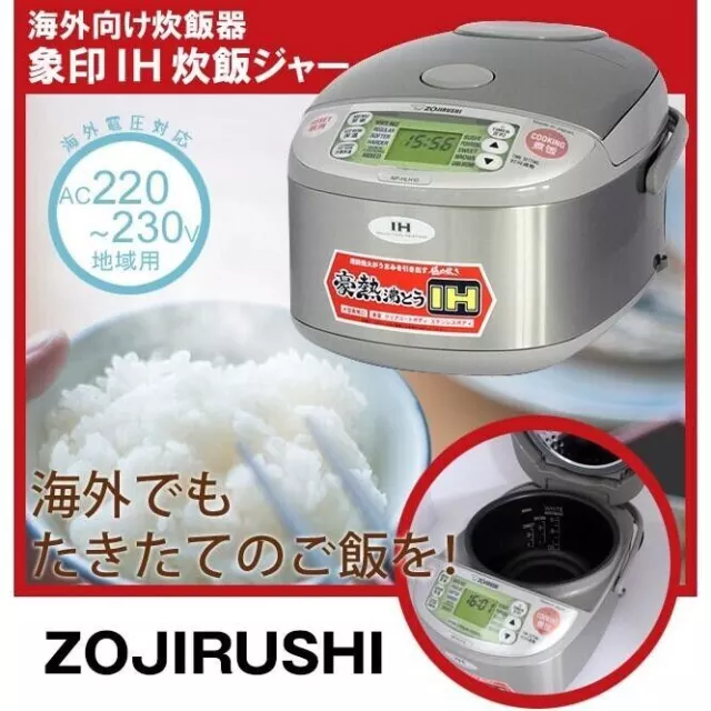 ZOJIRUSHI version outre-mer NP-HLH10-XA 5.5 tasse 220-230 V SE prise japon...