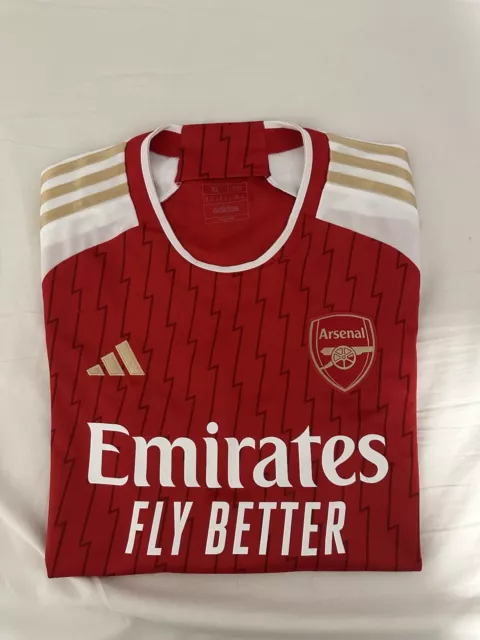 Arsenal 23/24 Home Shirt | Any Size | Any Name Number