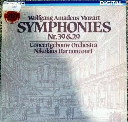 Wolfgang Amadeus Mozart / Concertgebouw Orchestr LP Album Vinyl Schallplatte 037