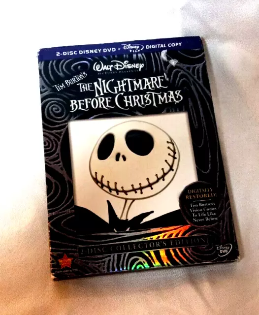 The Nightmare Before Christmas (DVD 2disc + digital file  Collectors Edition)