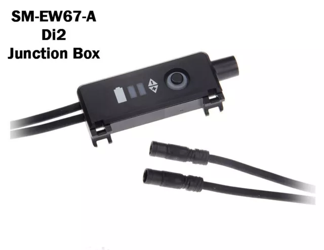 SHIMANO E-Tube Di2 Junction Box One Color, External/SM-JC40