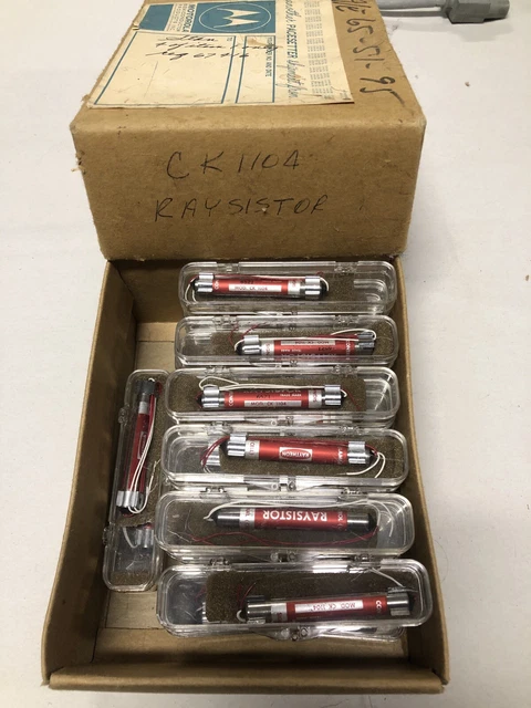 27 Raytheon New Nib Ck1104 Raysistors Vintage Optoisolator Device