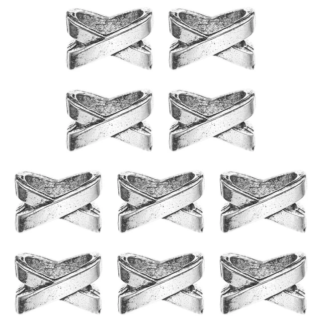 10Pcs Armband DIY Perlen Haar Clips für Zöpfe Celtic Bart Perle