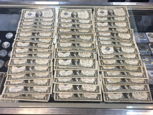 (1) Random Pick 1928 A $1 Silver Certificate Funny Back Blue Seal