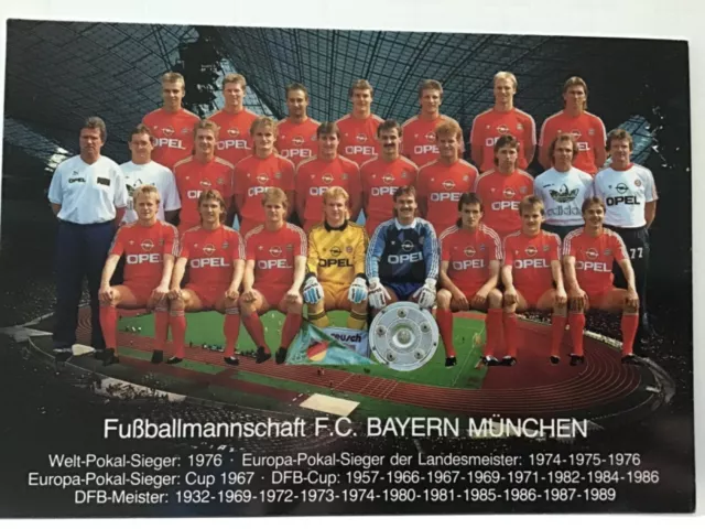 Mannschaftsfoto FC Bayern München