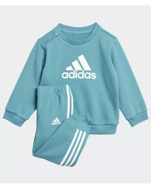 Tuta bambino kit tutina baby jogger Neonati Bebè Unisex Adidas I BOS FT B Verd
