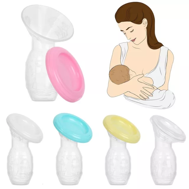 Manuel À une main Silicone Pompes Nourrir bébé Collecteur du sein Pompe à lait