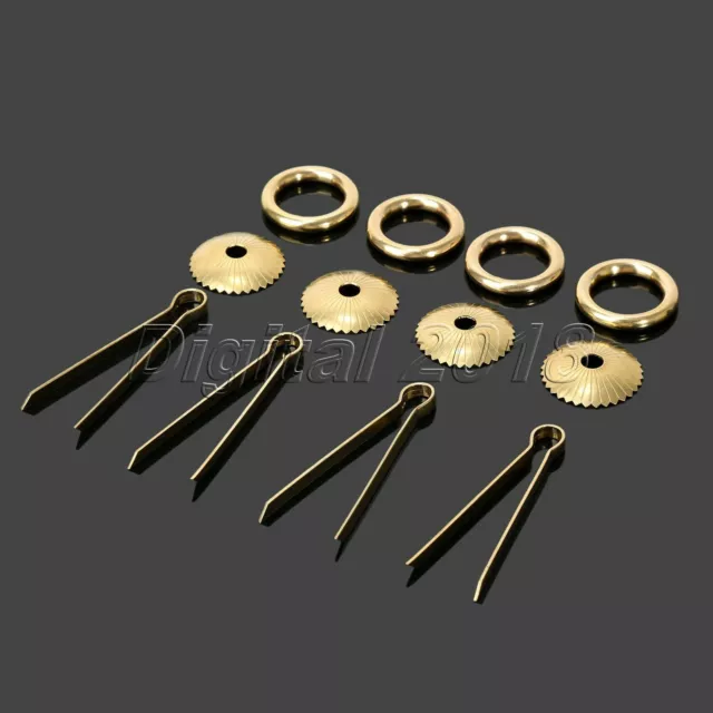 4Pcs Vintage Brass Furniture Hardware Drawer Handle Door Ring Pull Chinese Style