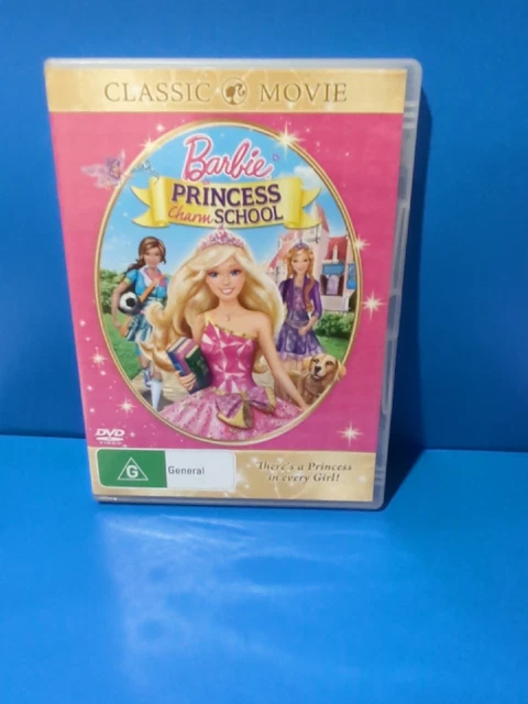 Barbie princess 2025 charm school dvd