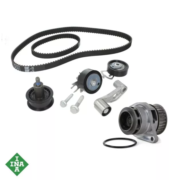 INA Kit Distribuzione + Pompa Acqua VW Golf IV Lupo Polo 6N Audi A2 1.6 16V