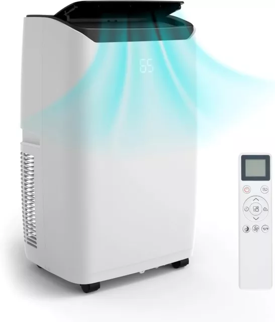 14000 BTU Portable Air Conditioner 3-in-1 AC Unit with Cool, Fan & Dehumidifier